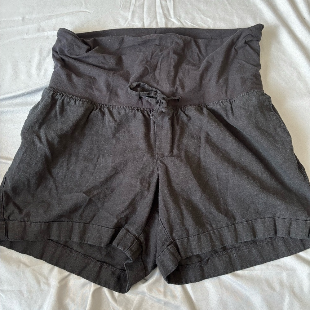 Old Navy Women's Charcoal High Waist Shorts
